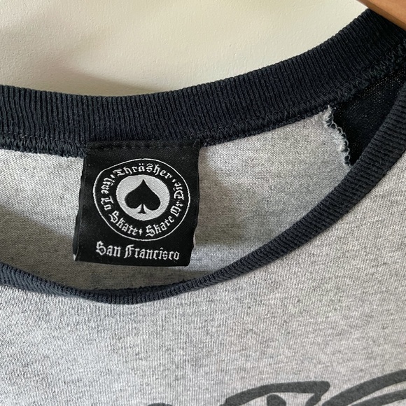 Vintage Thrasher Raglan (Skate and Destroy) - Picture 3 of 6